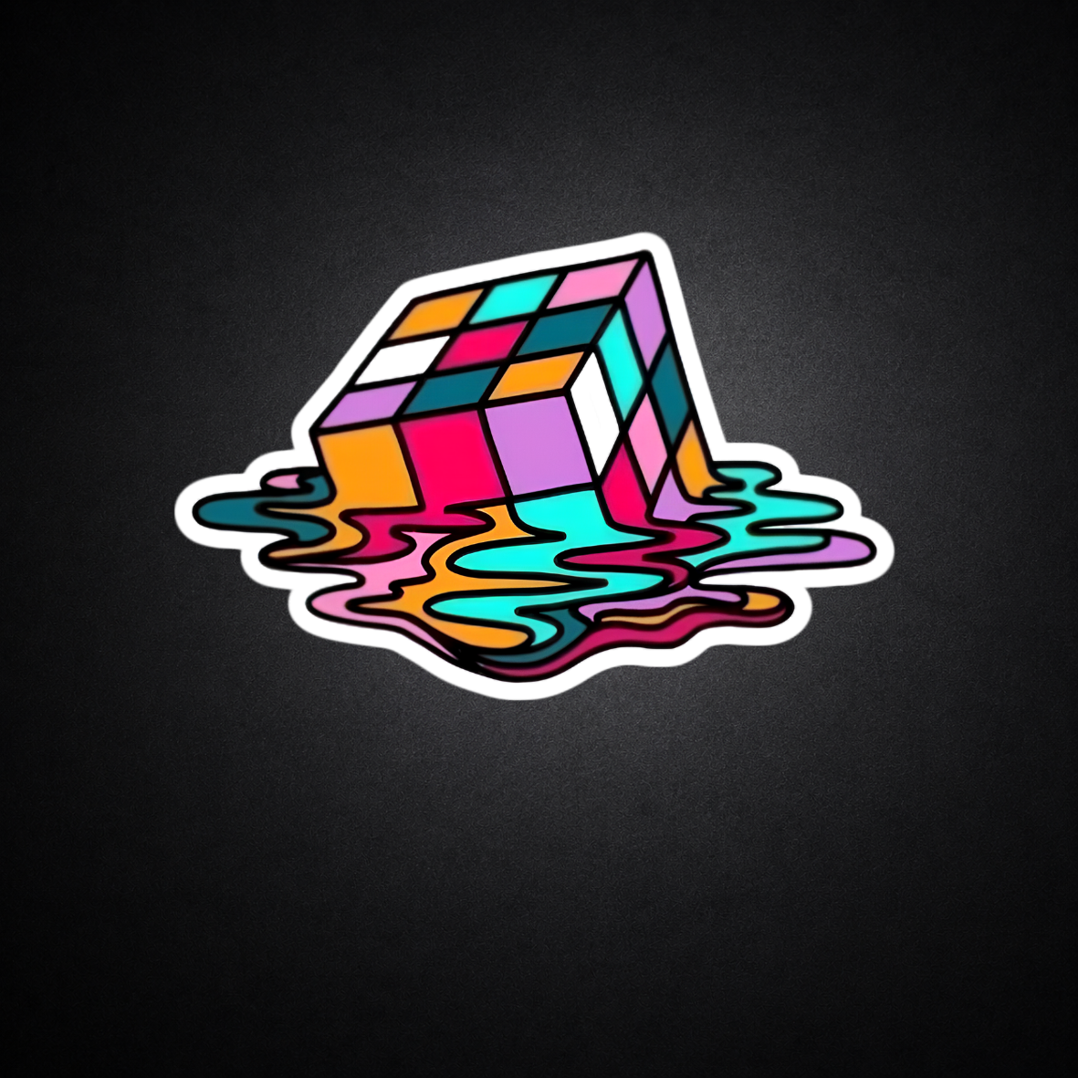 Melted Cube